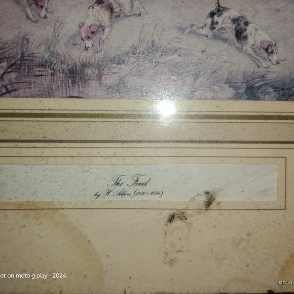 Hunting Pictures Set Of 3 Matching Pieces - Picture 6 of 9